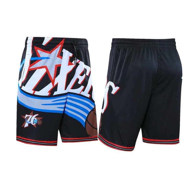 Short Basket Sixers Retro