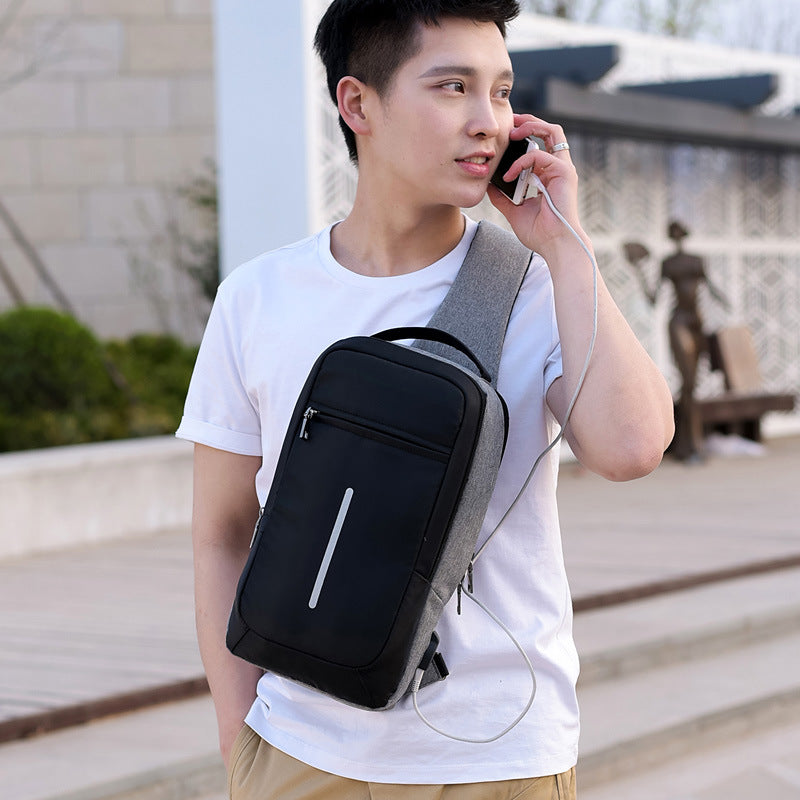 Sac de voyage chargement USB antivol !