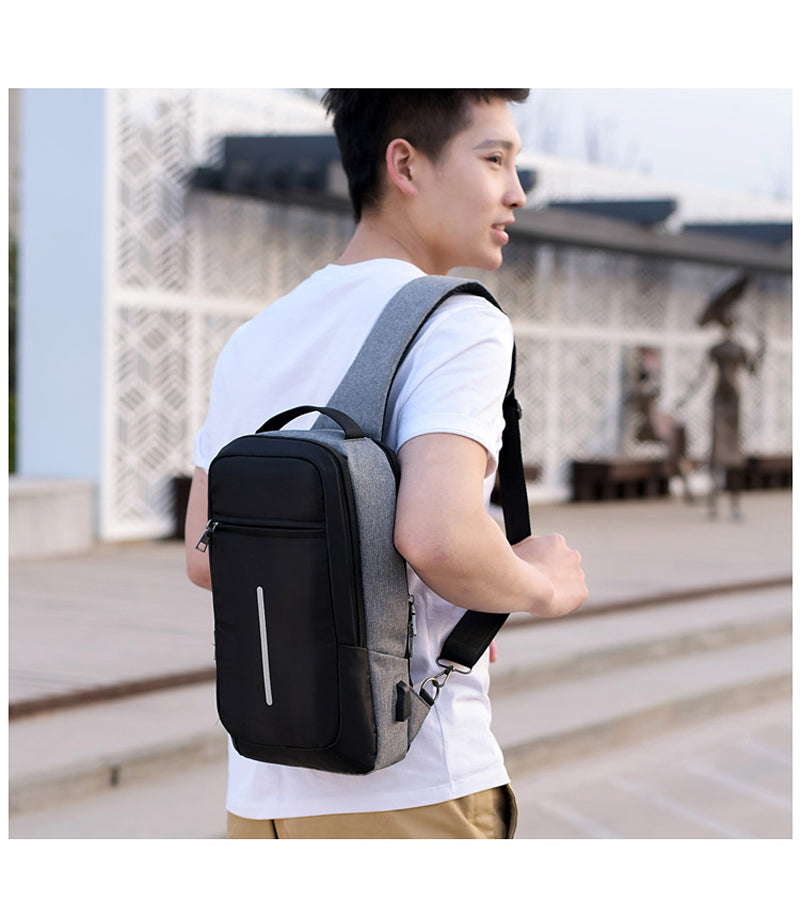 Sac de voyage chargement USB antivol !